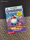 VTG 1997 1st Printing R.L. Stine Goosebumps #53, Chicken Chicken Softcover