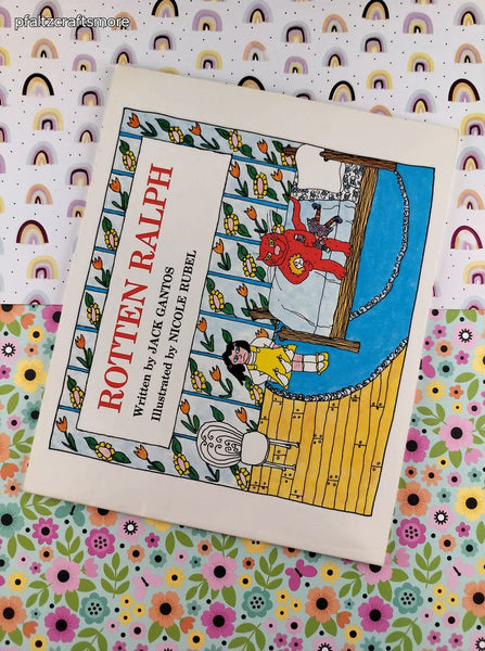 Vintage 1976 Rotten Ralph by Jack Gantos Scholastic Softcover, Like New