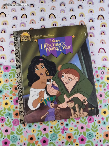 Vintage 1996 1st Printing Little Golden Book: Disney's the Hunchback of Notre Dame Hardcover