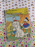 Vintage 1986 Little Golden Book: Donald Duck and the Big Dog Hardcover