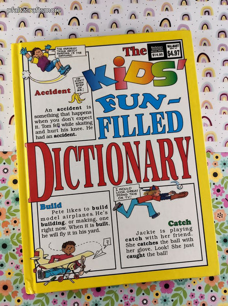 Vintage 1994 KidsBooks The Kids' Fun-Filled Dictionary Hardcover