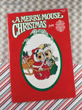 Vintage 1980 Designs by Gloria & Pat A Merry-Mouse Christmas Counted Cross Stitch Softcover Booklet