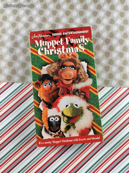 Vintage 1998 Muppet Family Christmas Jim Henson Home Entertainment VHS Tape