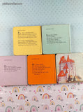 Vintage 1980's Arlington House + Walt Disney Miniature Hardcover Board Book Set/17