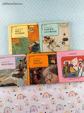 Vintage 1980's Arlington House + Walt Disney Miniature Hardcover Board Book Set/17