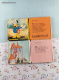 Vintage 1980's Arlington House + Walt Disney Miniature Hardcover Board Book Set/17