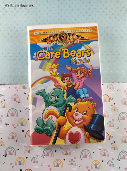 Vintage 2000 MGM The Care Bears Movie Clamshell VHS Tape, Great Shape