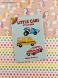 Vintage 2000 Dover Little Activity Books: Little Cars Stickers Softcover