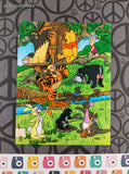 Vintage Hallmark Stickers Winnie the Pooh & Friends, 1 Full Sheet Unused