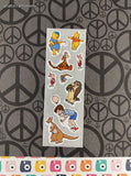 Vintage PACE Stickers Winnie the Pooh & Friends, 1 Full Sheet Unused