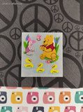 Vintage Sandylion Spring Ducklings Stickers Winnie the Pooh, 1 Mod Unused