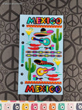 Vintage Stickopotamus "Mexico" Binder Sticker Sheet, Unused
