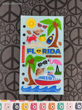 Vintage Stickopotamus "Florida" Binder Sticker Sheet, Unused
