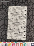 Vintage Stickopotamus "China" Binder Sticker Sheet, Unused