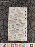Vintage Stickopotamus "Autumn Leaves" Binder Sticker Sheet, Unused
