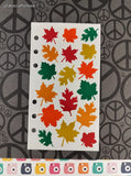 Vintage Stickopotamus "Autumn Leaves" Binder Sticker Sheet, Unused