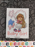 Vintage Baby Shower Baby Girl Suzy's Zoo Marmot #9841 Full Sticker SheetVintage Baby Shower Baby Girl Suzy's Zoo Marmot #9841 Full Sticker Sheet