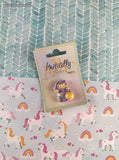 Vintage Enesco "Initially Yours" Miniature Adhesive Letter S, New & Sealed