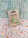 Vintage Enesco "Initially Yours" Miniature Adhesive Letter G, New & Sealed