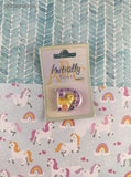 Vintage Enesco "Initially Yours" Miniature Adhesive Letter D, New & Sealed
