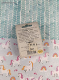Vintage Enesco "Initially Yours" Miniature Adhesive Letter O, New & Sealed