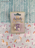 Vintage Enesco "Initially Yours" Miniature Adhesive Letter F, New & Sealed