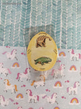 Vintage 1990's Rice Crispies Dinosaur Egg Double-Sided Cardboard Collector's Toy NEW/SEALED
