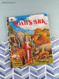 Vintage 1992 Little Golden Book: Noah's Ark Hardcover, Like New