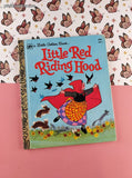 Vintage 1979 Little Golden Book: Little Red Riding Hood Hardcover