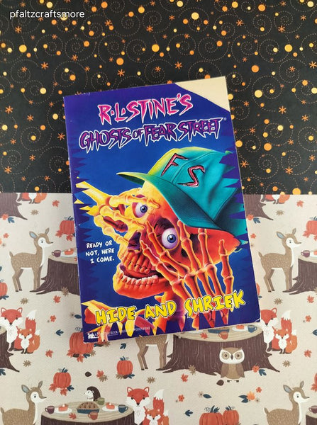 Vintage 1995 1st Printing R.L. Stine's Ghosts of Fear Street #1, Hide and Shriek Softcover