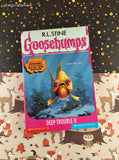 Vintage 1997 1st Printing Parachute Press R.L. Stine Goosebumps #58, Deep Trouble II *w/Bookmark*