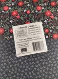 Vintage 1995 Main Street Press Post-it Cubes Christmas Olde Tyme Santa Style NEW Sealed