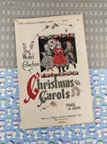 Vintage B.F. Wood Music Company Wood Collection of Christmas Carols Softcover Booklet