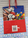 Vintage 1994 Christmas Happy Holidays Looney Tunes Gift Bag, Unused