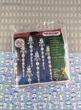 Vintage The Beadery Craft Products Christmas Ornament Kit Snowy Icicles NEW & Sealed