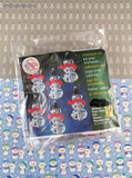 Vintage The Beadery Craft Products Christmas Ornament Kit Snowmen NEW & Sealed