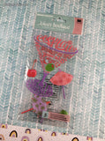 Jolee's Boutique "Cocktails" Drinks Delight 3-Dimensional Sticker Pack, New/Sealed