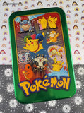 Vintage 2000 Topps Pokemon TV Animation Edition Metal Storage Tin, No Cards