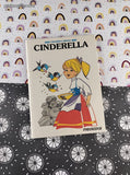 Vintage 1987 Children's Library Cinderella/Jack and the Beanstalk Miniature Hardcover, Like New