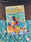 Vintage 1997 Creative Child Press The Original Fun Pad Softcover, Like New