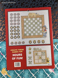 Vintage 1996 Nip & Tuk Magnets for Kids Children's Craft Softcover Booklet, Like New