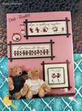 Vintage 1984 Dale Burdett Love Bears All Things Cross Stitch Pattern Softcover Booklet