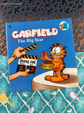 Vintage 1991 Garfield: The Big Star Golden Look-Look Book Softcover, Like New
