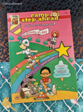 Vintage 1992 Camp Step Ahead for Kids Entering Grade 1 Golden Softcover, Like New