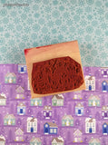 Vintage 1999 Stampin' Up! Winter Snowy Teddy Bears Block/Rubber Stamp