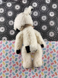 Vintage Boyd's Collection Stuffed Lamb Teddy Bear Poseable Plush Toy, Like New