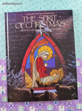 Vintage 1990 Leisure Arts Presents the Spirit of Christmas Book 4 Hardcover, Like New