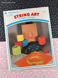 Vintage 1981 String Art: 10 Basic Designs Spirit Duplicating Softcover