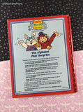 Vintage The Alphabet Pals' Surprise World Book, Inc. Spiral-Bound Softcover
