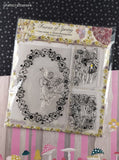 Cardmaking & Papercraft Fairies of Spring Clear Stamps Set, New Unused
